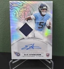 2025 Topps Chrome Elic Ayomanor Rookie Patch Autographs (RAW)