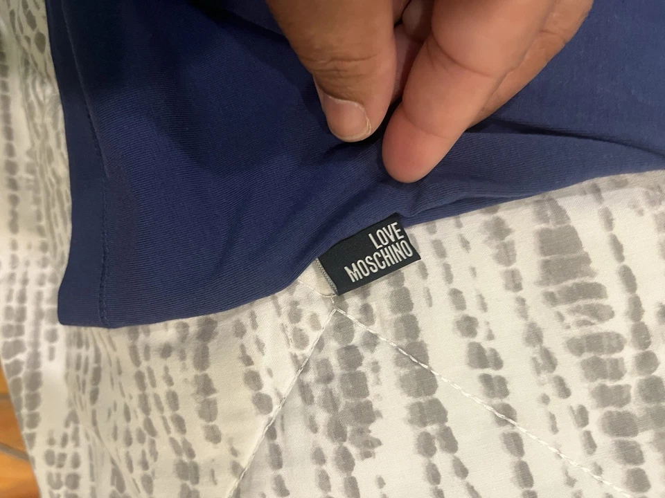 Mens Moschino Love Long Sleeve Tee - Image 3 of 4