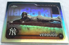2024 Topps Chrome Baseball Alex Verdugo New York Yankees Sepia Refractor #11
