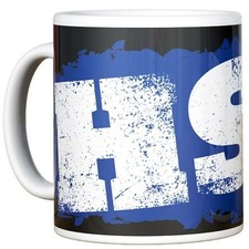 HSV Tasse HSV Schriftzug Used Look Hamburger SV Fanartikel Becher Kaffeebecher