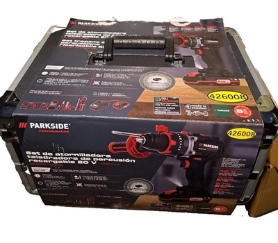 #ad VALIGETTA TRAPANO AVVITATORE PARKSIDE PERFORMANCE PSBSAP20 LI C3 BRUSHLESS NUOVO EUR 135.00