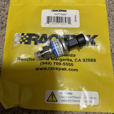 #ad #ad Racepak 810 PT 3000HP REMOTE PRESSURE SENSOR $160.00