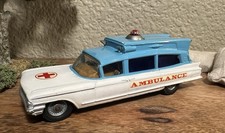 CORGI TOYS No. 437 SUPERIOR AMBULANCE On CADILLAC CHASSIS Blue White Gt. Britain