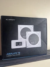 AC Infinity AIRPLATE T8, Quiet Cooling Dual-Fan System BRAND NEW IN BOX