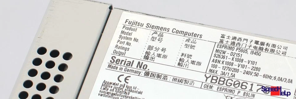 PC Computer FSC Fujitsu Siemens Esprimo P5905 D2151-A1 4 Pentium 4 160GB 2GB RAM - Image 4 of 4