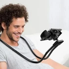 Flexible Lazy Bracket Mobile Phone Stand Holder Car Bed Desk For iPhone Samsung