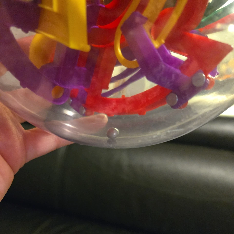 PERPLEXUS ROOKIE 3D Puzzle Maze Ball Game Toy Labyrinth RED - Image 3 of 4