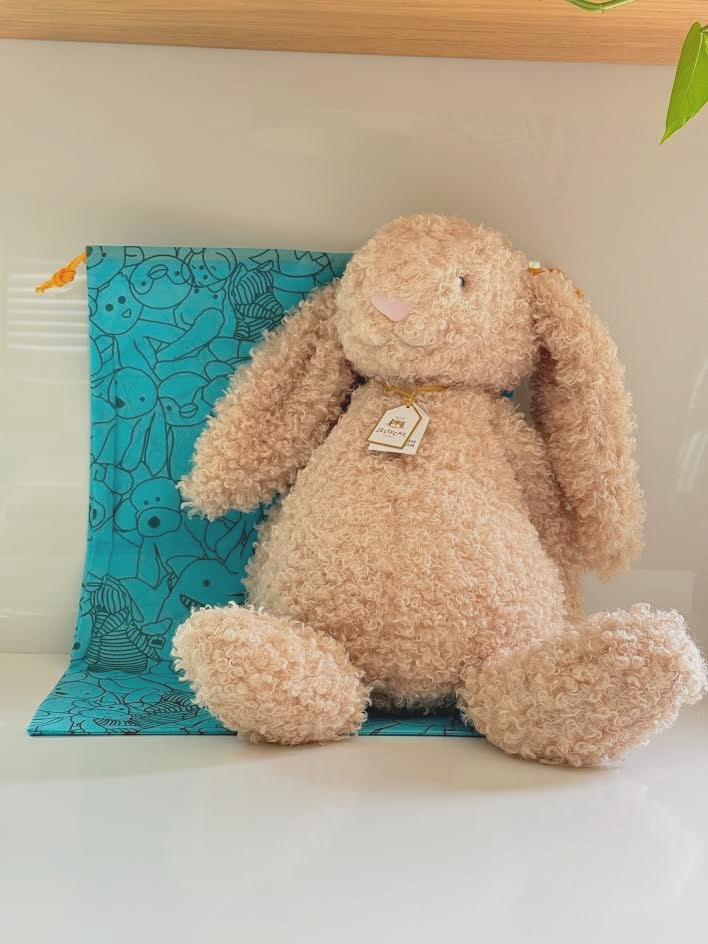 Jellycat Big Bashful Curly Luxe Bunny 20