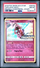2018 POKEMON SM BLACK STAR PROMO #SM152 TAPU LELE-HOLO PSA 8 on eBay