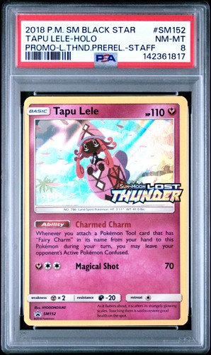 Tapu Lele graded PSA 8 for sale on eBay