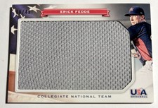 2013 Panini USA Baseball Box Set ERICK FEDDE White Sox Jumbo Jersey Patch 9/49