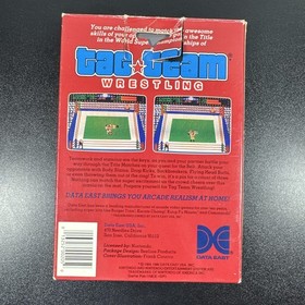 Tag Team Wrestling NES Nintendo  5 Screw Authentic! Good Condition
