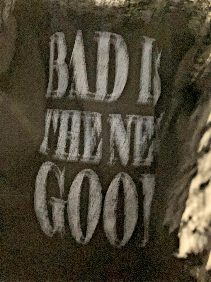 Torrid 女式黑色蕾丝 T 恤 Bad Is The New 好尺寸 2X 哥特式街头服饰 — 第 4/4 张图片