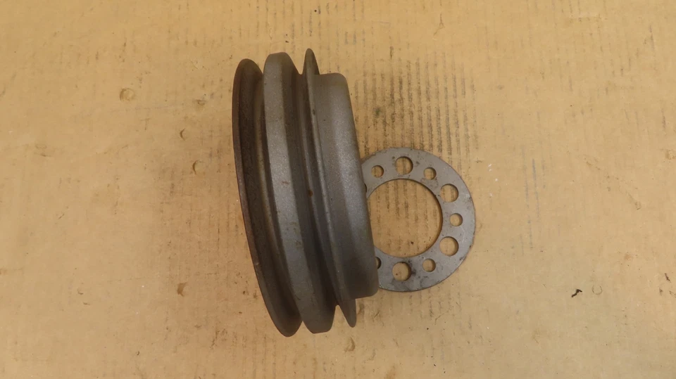 Polea cigüeñal 215 aluminio V8 2 Grove Oldsmobile Buick Rover Pontiac 1365028 Foto 2 de 3