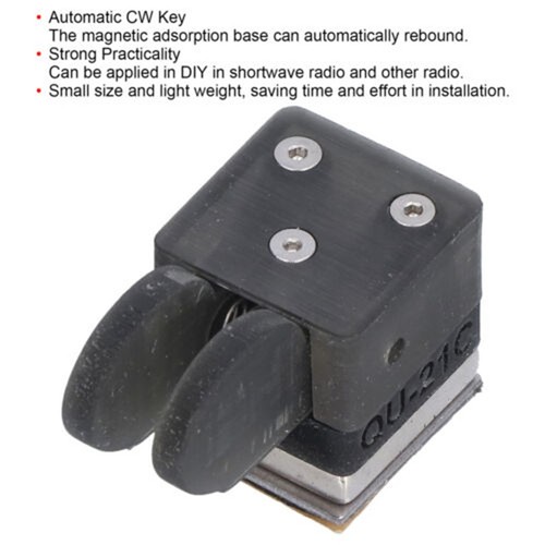 For Shortwave Radio CW Key Paddle with Magnetic Adsorption for Easy Use - Bild 8 von 11
