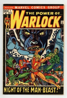 WARLOCK #1 6.5 KANE & ROMITA ART 1ST APPEARANCE OF SOUL STONE OW/W PGS 1972