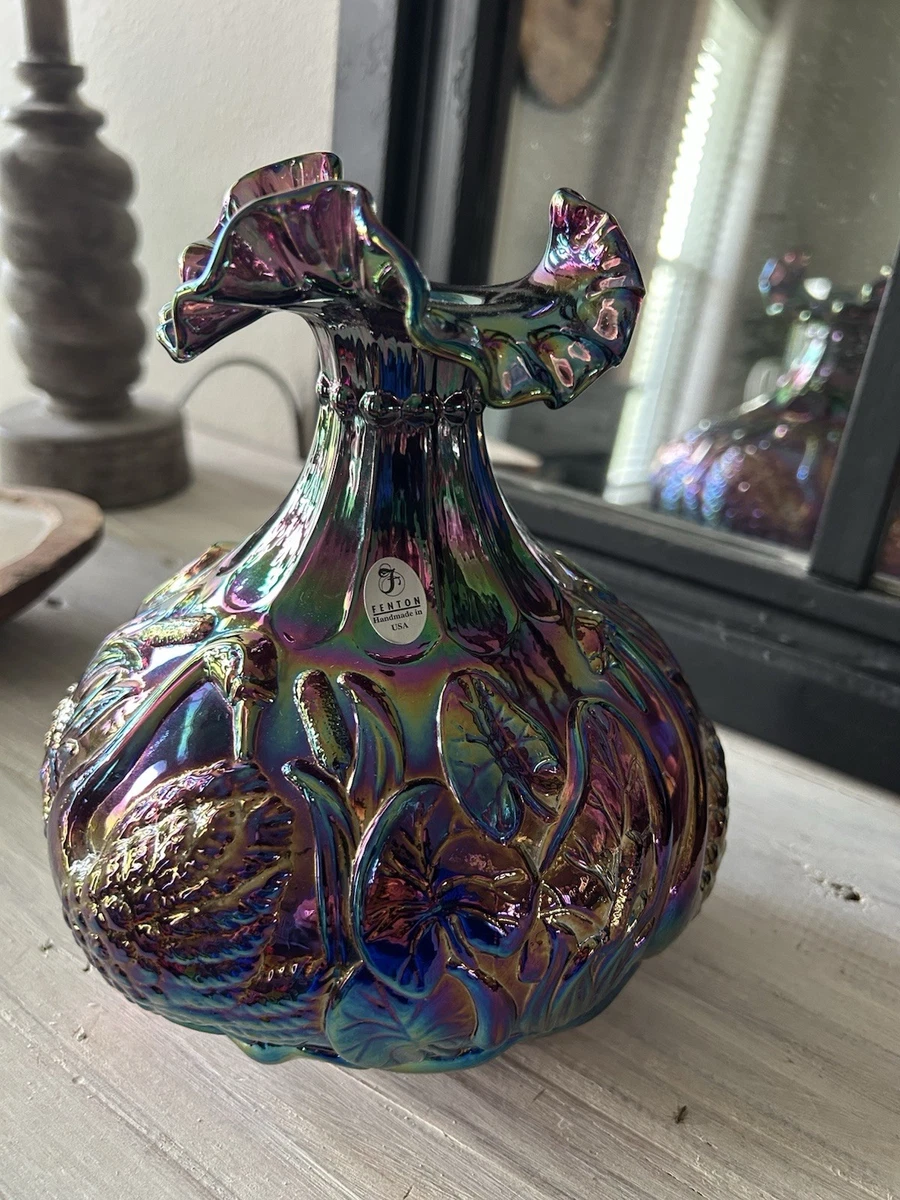 Fenton Swan Vase for sale | eBay