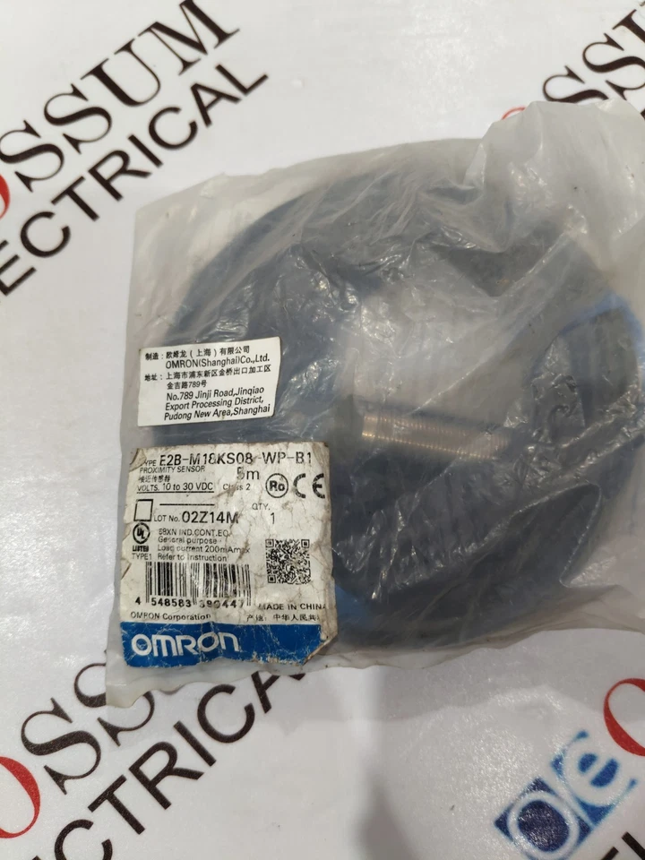 OMRON E2B-M18KS08-WP-B1 PROXIMITY SENSOR VOLTAGE 10-30VDC FAST SHIPPING - Image 2 of 4