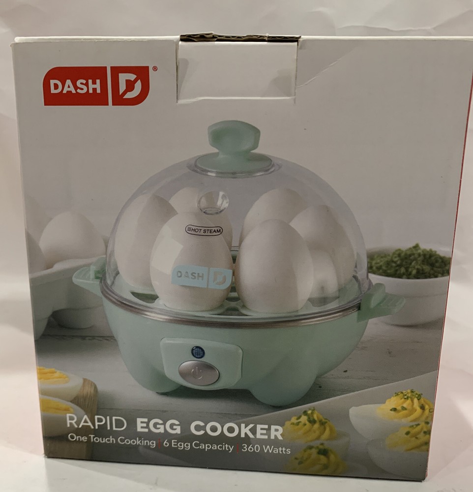Dash Rapid Egg Cooker - Blue 6-Egg Capacity, New in Original Bag