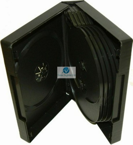 ESTUCHE DE REPUESTO NEGRO DVD CD DISCO 10 VÍAS FUNDA MULTIVÍA BILLETERA BLANCA - Imagen 8 de 12