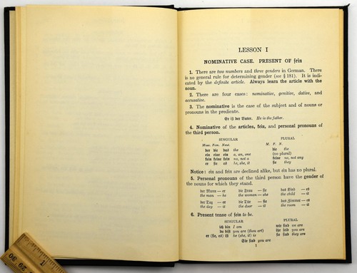 Basic German Brief Introduction to Language Revised Edition By Paul H Curts 1946 - Picture 8 of 14