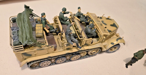 Unimax Forces of Valor 1:32 80247 German Sd. Kfz. 7 Half-Track - Normandy 1944 - Picture 5 of 8