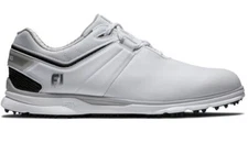 NEW Mens FootJoy PRO SL CARBON SPIKELESS Golf Shoes, WHITE, SIZE 7.5 M, $220