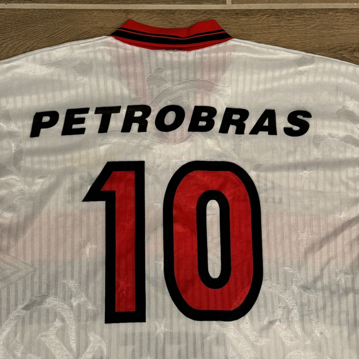 Vintage Umbro Flamengo Brazil #10 Centenary 1995/1996 Away Soccer