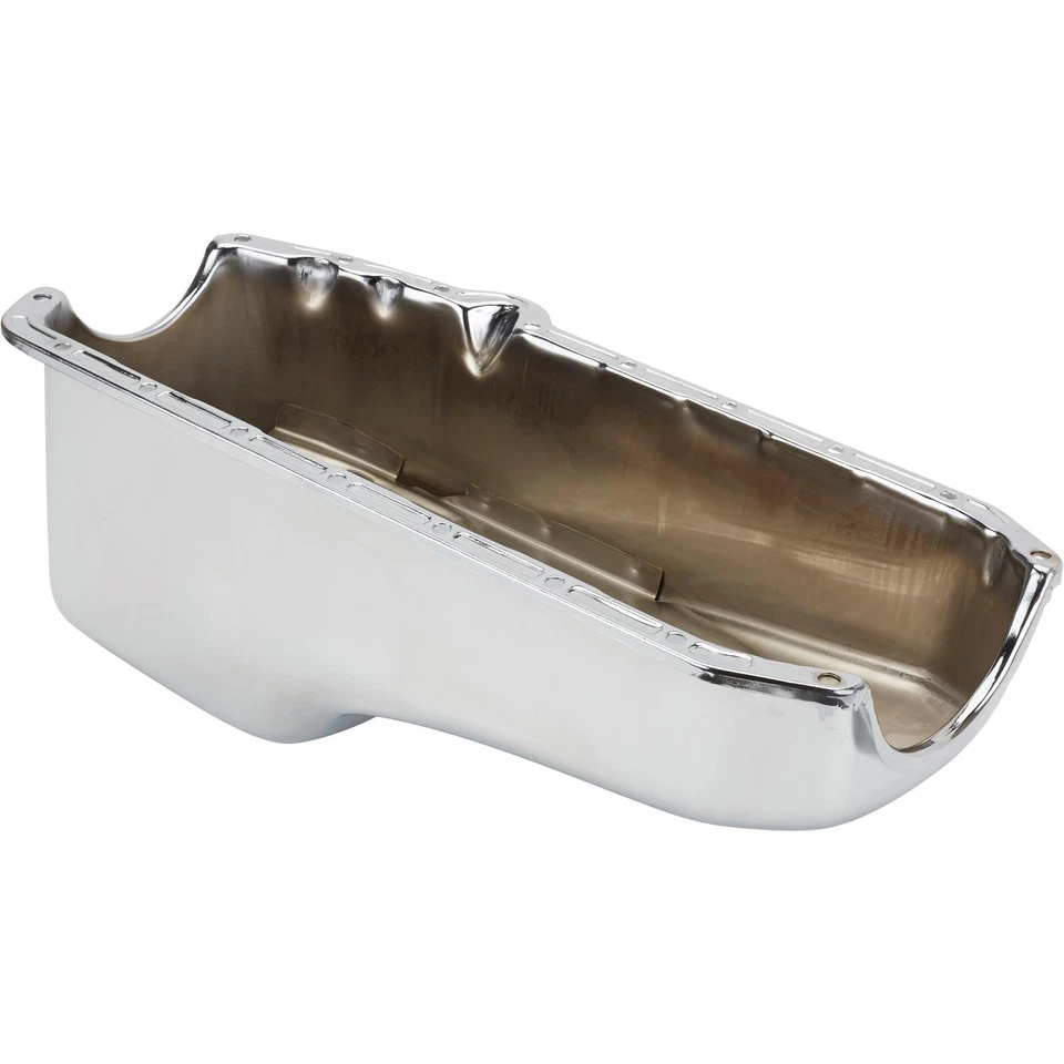 Chrome Oil Pans, Fits Chevy 1957-79 Small Block - Image 3 of 4