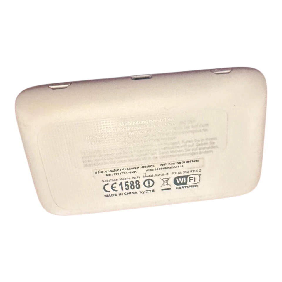 Vodafone Mobile Wi-Fi R216-Z Hotspot Mobile LTE Usato Testato - Immagine 4 di 4