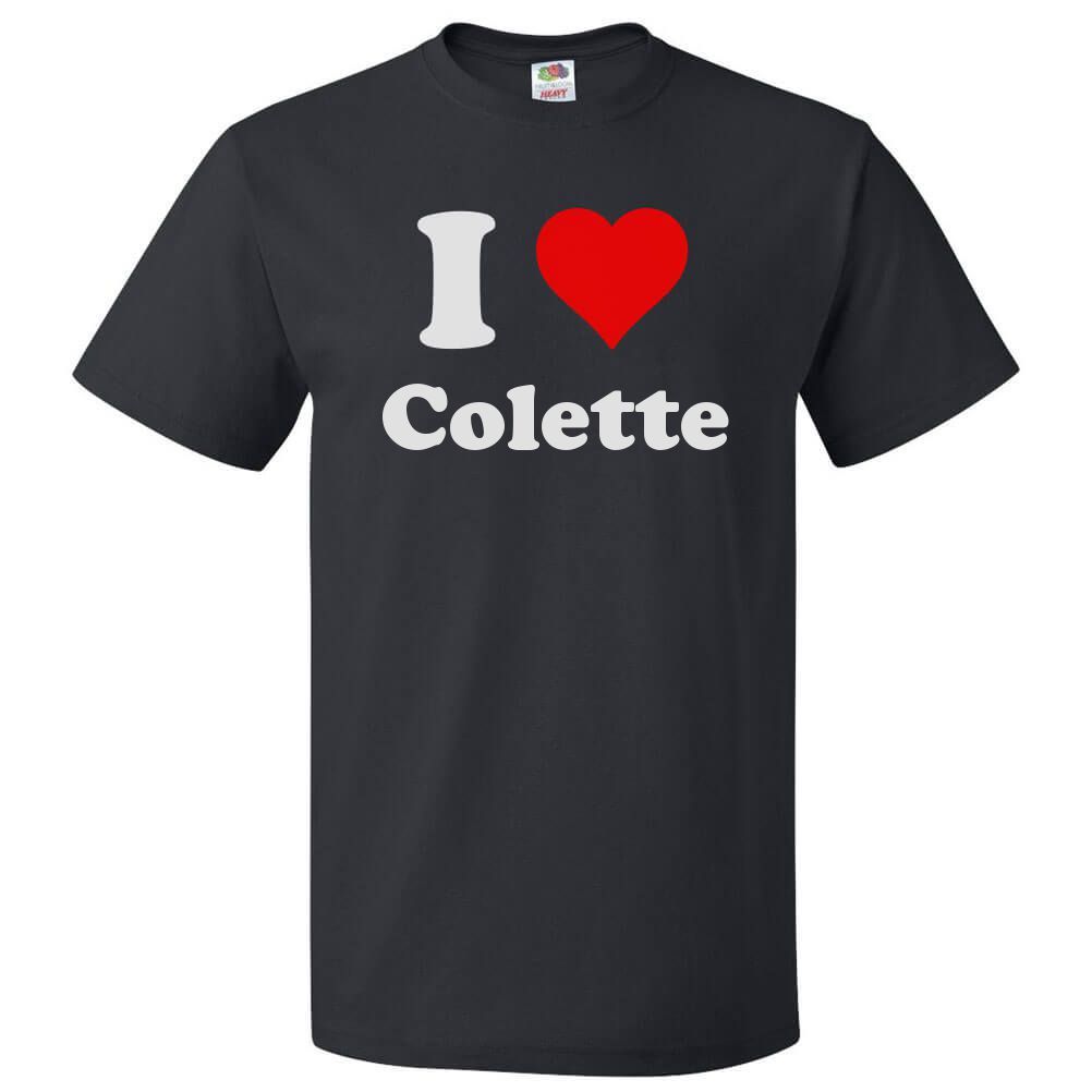 I Love Colette T shirt I Heart Colette Tee | eBay