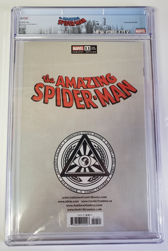 Amazing Spider-Man Issue #11 Comic. R1C0 Exclusive Variant. CGC Graded. 2022 - Picture 3 of 4