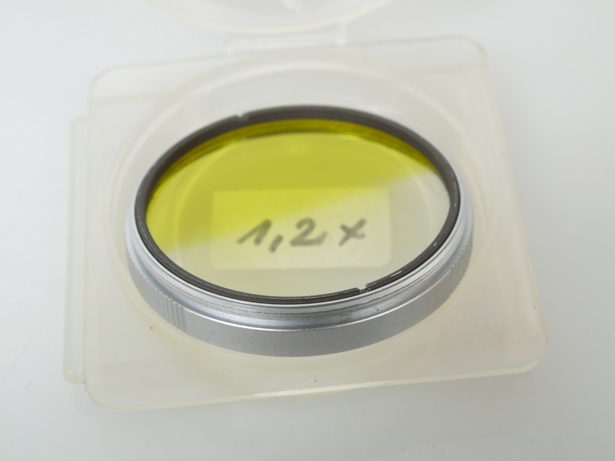 Leitz Filter E39 mm Einschr gelb Verlauffilter Verlauf