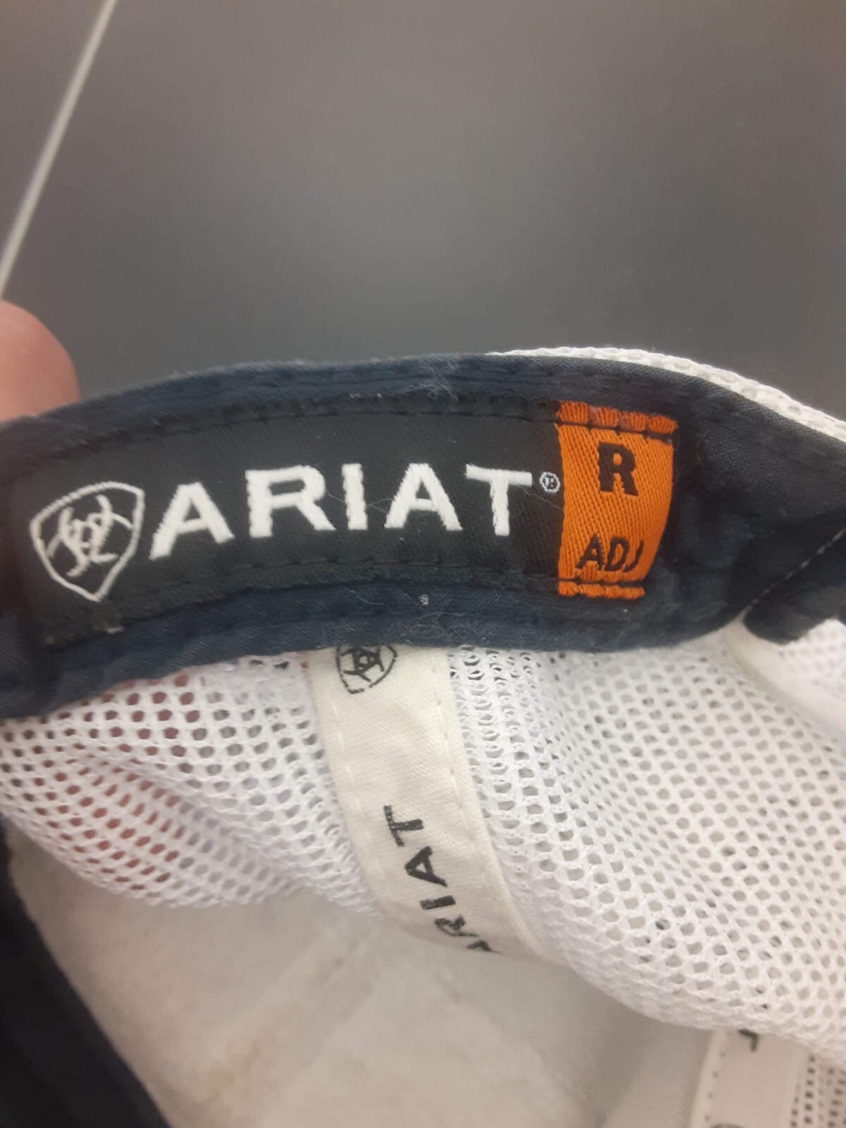 Ariat Mens Flag Patch Adjustable Snapback Cap Hat… - image 6