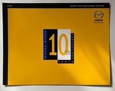 Mint Original 1999 10th Anniversary Edition Mazda Miata Sales Brochurefolder