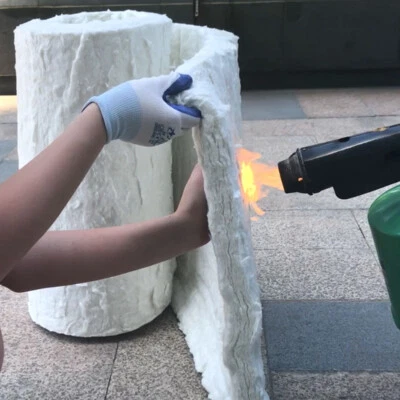 HOME-GARDEN-DECORATION Ceramic Fiber Blanket High Temperature Thermal Fireproof Insulation Pizza Oven