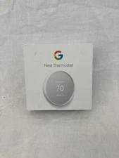 Google Nest Smart Thermostat, Snow - GA01334-US