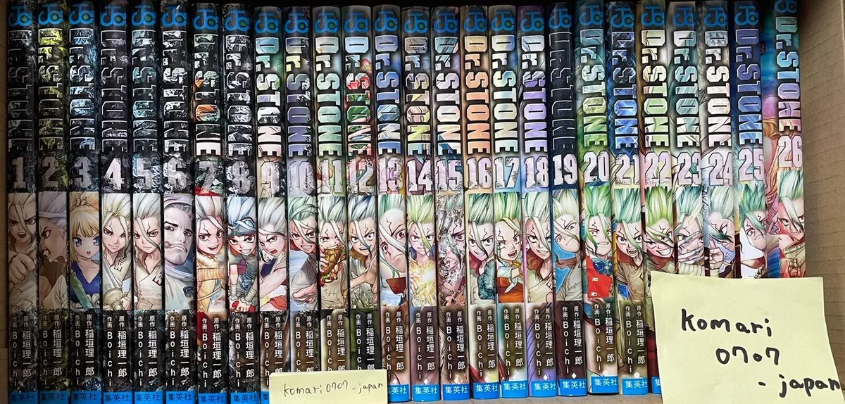 Dr. STONE Manga, Vol. 1-8