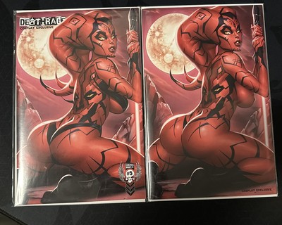 Deathrage #5 May the Fourth -Ale Garza Trade And Topless Merc Pub.