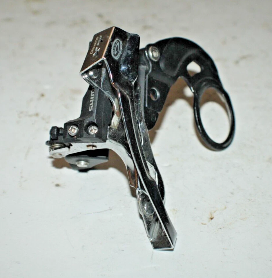 Shimano Deore XT Double MTB Front Derailleur FD-M770 BB-Mount T-Pull USA Shipper - Image 2 of 4