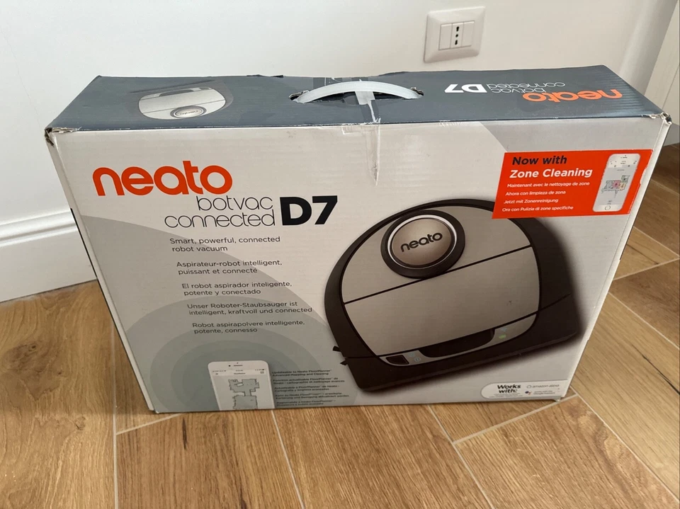 Neato Robotics D7 Robot Aspirapolvere Intelligente 100%  Funzionante - Immagine 3 di 3
