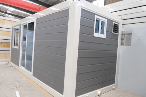 defect special discounted price grey studio container home 1bed 1bath 1kitchen - Picture 3 of 7
