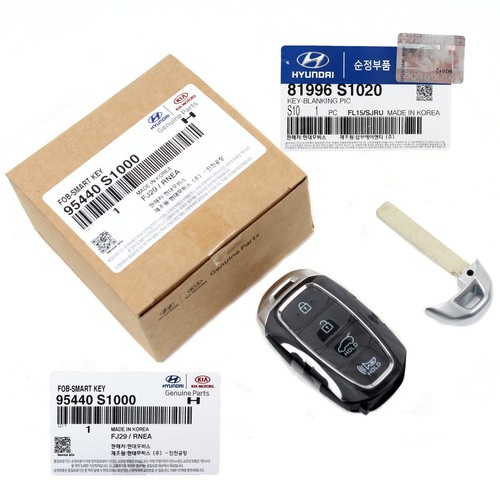 Clé Intelligente Genesis G80 2017-2020 (télécommande Seule) - Référence 95440D2000BLH, Authentique, Neuve