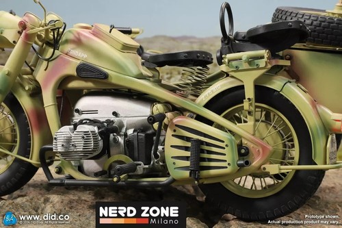 PRE-SALE DID E60075C 1/6 WWII German Zündapp KS 750 Motorcycle with sidecar - Imagen 5 de 19