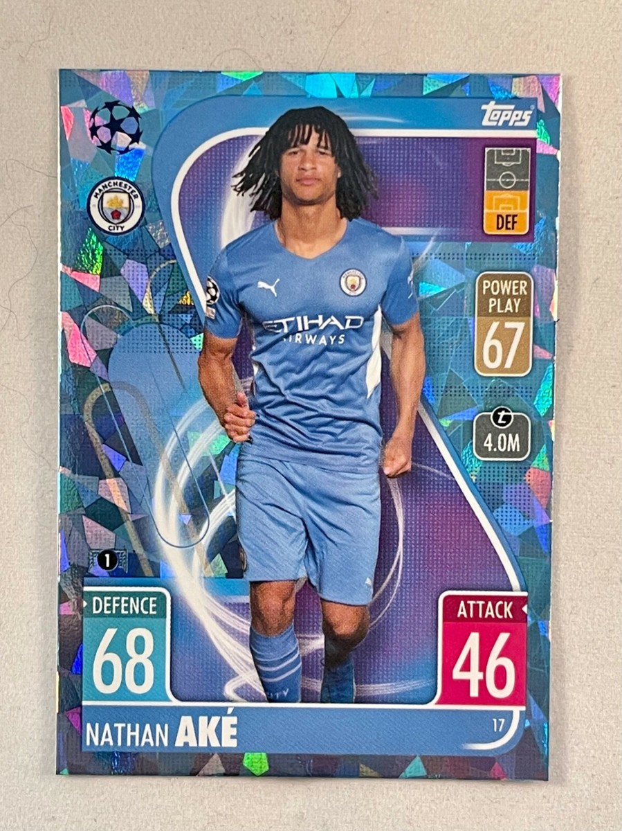 ナタン・アケ Topps Match Attax 2021-22 Nathan Ake Crystal Foil Parallel