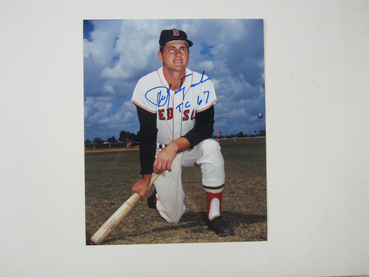 Carl Yastrzemski 直筆サイン入りフォトプラーク Carl Yastrzemski Autograph / Signed 8 x 10 Photo Boston Red