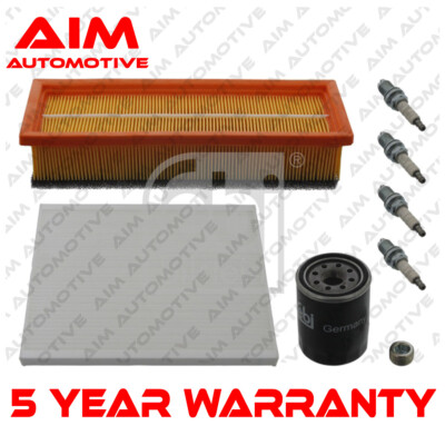 Filter Set Oil Air Fuel Aim Fits Fiat Grande Punto 2005- 1.4 71736161S2