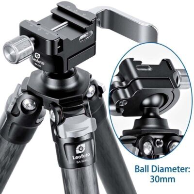 Leofoto SA-364CL SA-364CL Trépied allongé à vis M4 avec tête en fibre