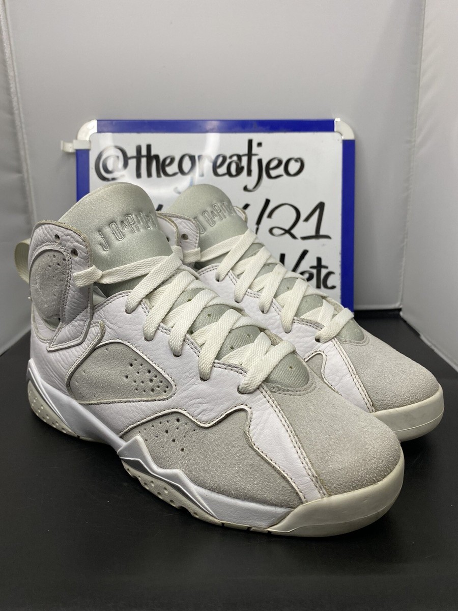 Nike Air Jordan Pure Platinum 304774-120 White Silver Size