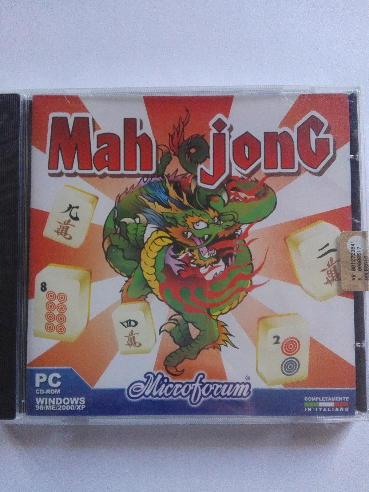 MAH JONG GIOCO PC SIGILLATO RETRO GAME MICROFORUM